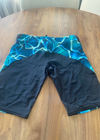 Erkek Mavi ve Kırmızı Yüzücü Mayo Arena ve Decachlon Markası - Görsel 3