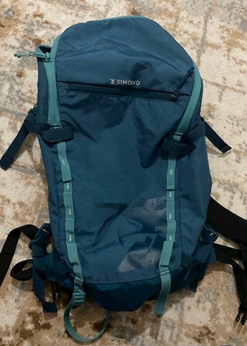 Mavi Simond Fermuarlı Erkek Sırt Çantası Decathlon - Görsel 3