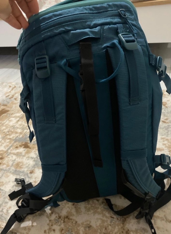 Mavi Simond Fermuarlı Erkek Sırt Çantası Decathlon - Görsel 2