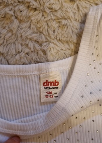 11-12 yaş, taşli, beyaz atlet - Görsel 2