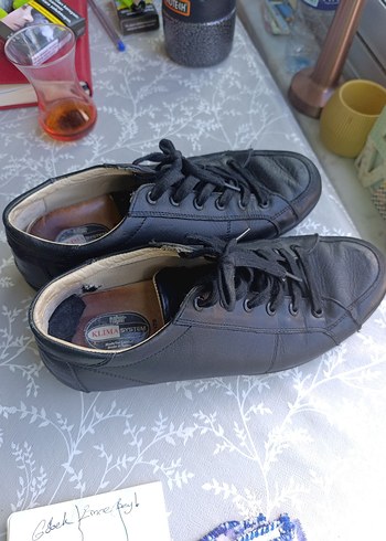 Siyah Erkek Spor Ayakkabı Bağcıkları - Görsel 3