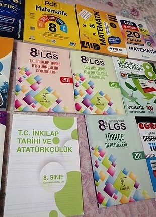 8.sınıf lgs hazırlık tüm dersler test 