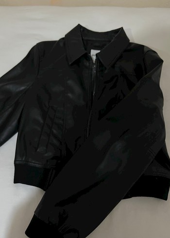 Bershka Deri ceket zara BERSHKA stradi