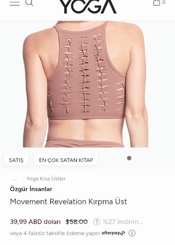 Freesure Freepeople Movement Sporcu Crop