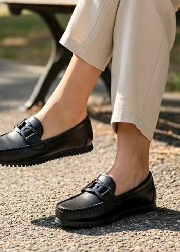Derimod Hakiki Deri Loafer Ayakkabı