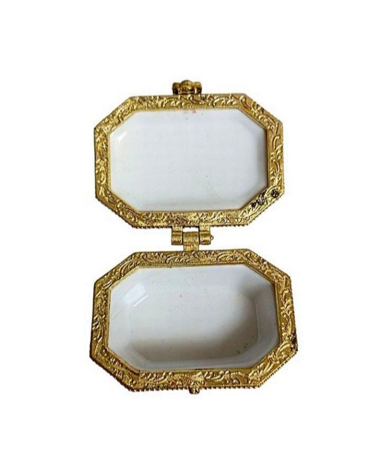 Porselen Vintage Mini Takı Kutuları - Görsel 4