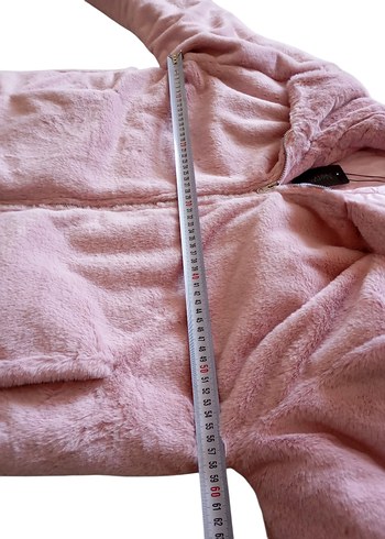 Network Peluş Kürk Mont - Görsel 7