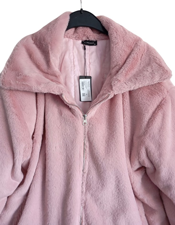 Network Peluş Kürk Mont - Görsel 2