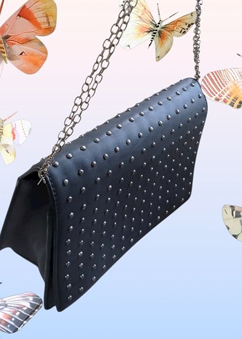 Hotiç Deri Önü Zımbalı Orijinal Çanta - Görsel 2