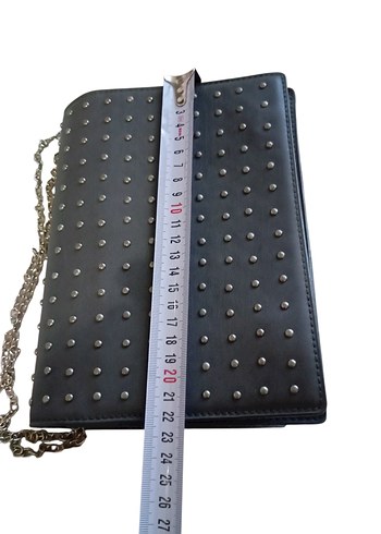 Hotiç Deri Önü Zımbalı Orijinal Çanta - Görsel 9