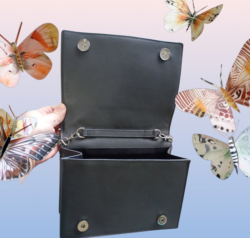 Hotiç Deri Önü Zımbalı Orijinal Çanta - Görsel 3