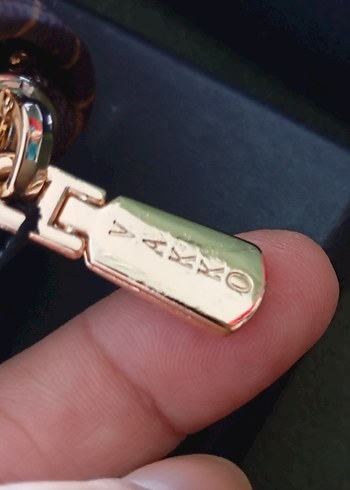 Vakko Kahverengi Logolu Fermuarlı Kadın Cüzdanı - Görsel 10