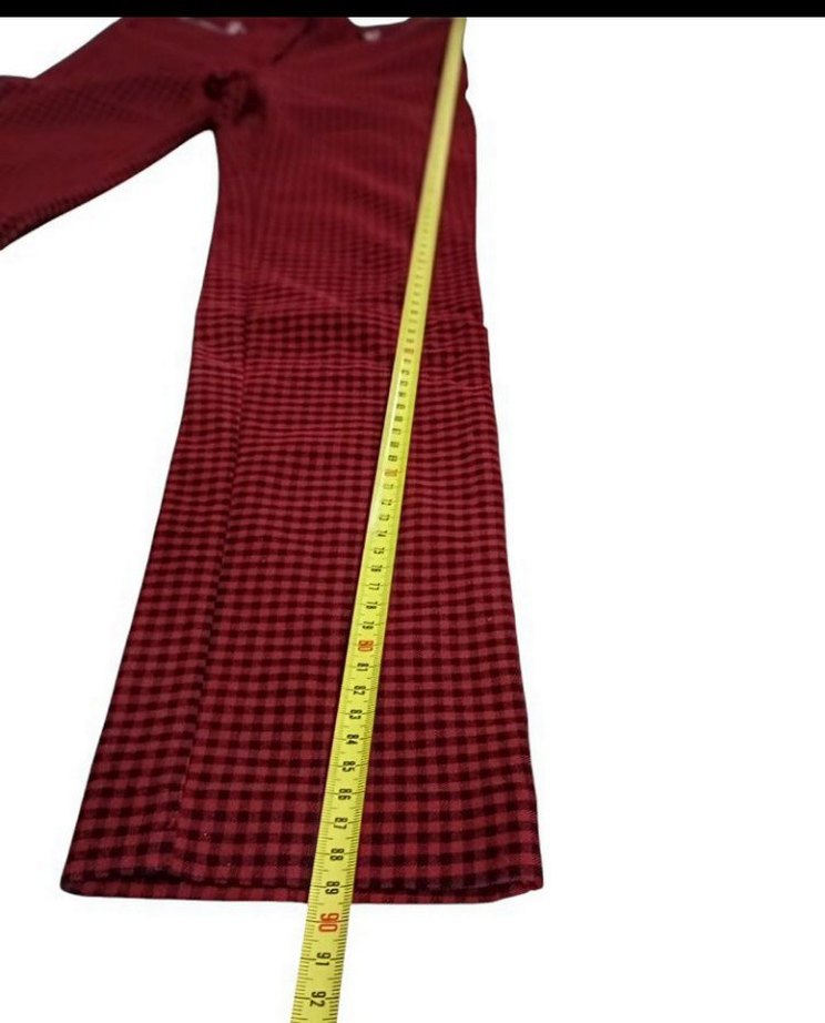 Mango Ekose Fermuarlı Pantolon - Görsel 5