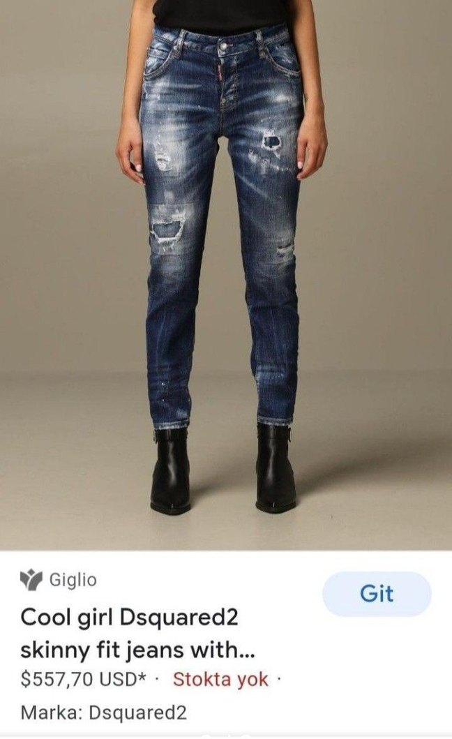 Dsquared2 Orijinal Jean - Görsel 2