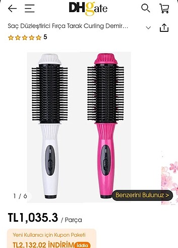 GW SAÇ ŞEKİLLENDİRİCİ MAŞA TARAK - Görsel 2