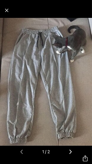 Gri jogger eşofman