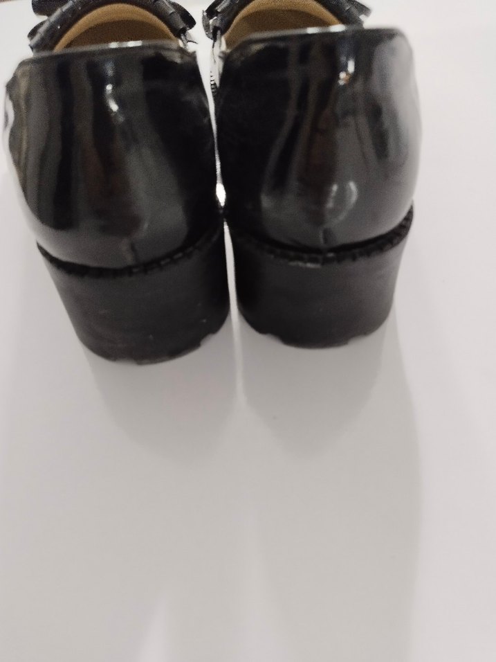 Kız Çocuk Siyah Püsküllü Loafer Ayakkabı - Görsel 5