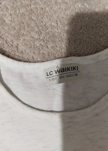 Baskılı Beyaz Uzun Kollu Kız Tişörtü - Görsel 3