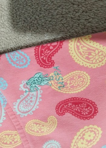 Kızlar için Pembe Desenli Tayt - Görsel 5