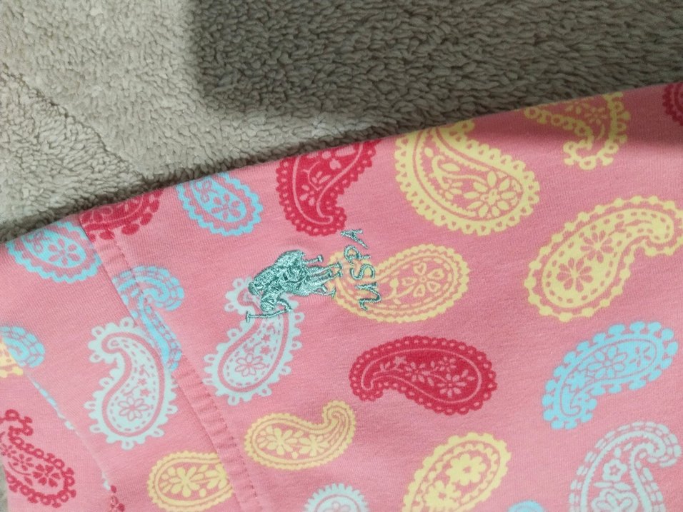 Kızlar için Pembe Desenli Tayt - Görsel 5