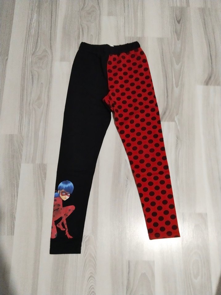 Kız Çocuk Nakışlı Renkli Rahat Tayt - Görsel 2