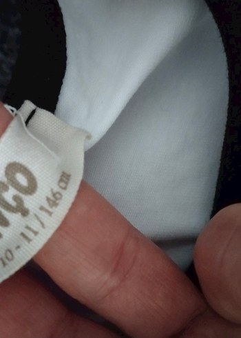 10/11 yaş panço marka tişört - Görsel 3