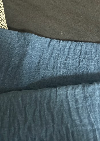 Fresh scarf mavi Bürümcük ŞAL - Görsel 3