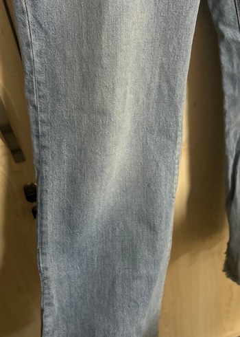 Mavi Rahat Kesim Kadın Kot Pantolon - Görsel 2