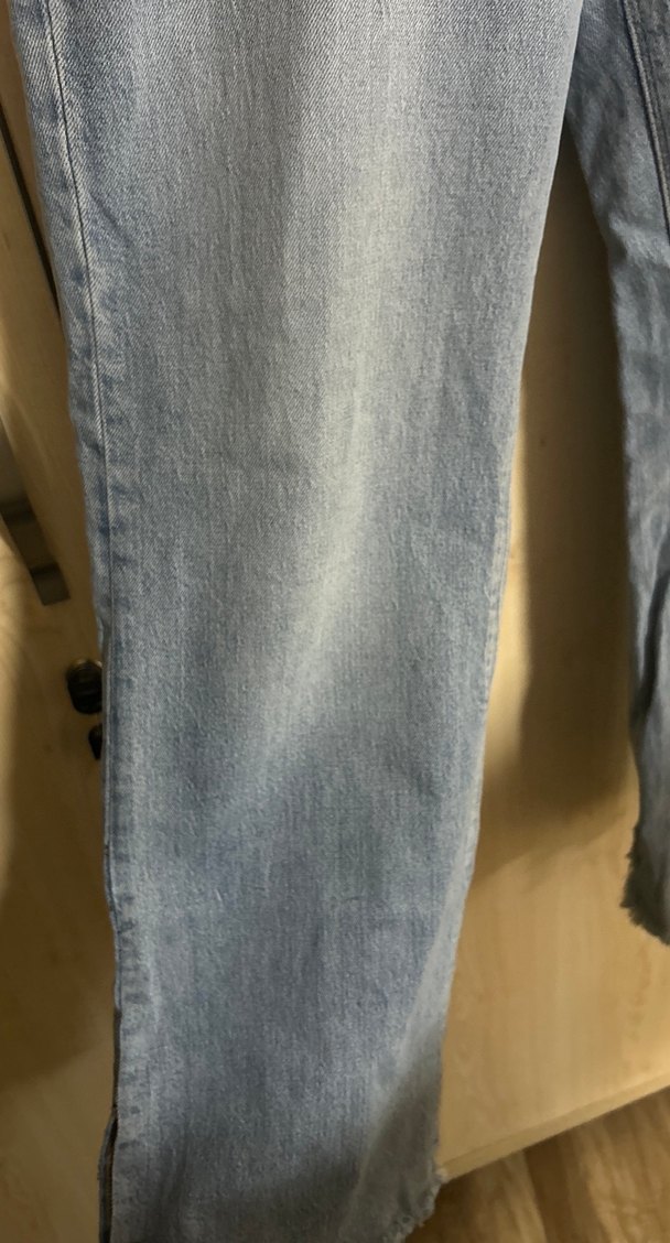 Mavi Rahat Kesim Kadın Kot Pantolon - Görsel 2