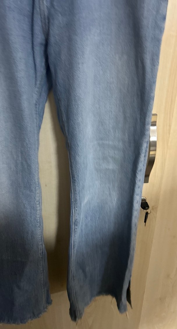 Mavi Rahat Kesim Kadın Kot Pantolon - Görsel 3