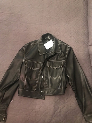 Bershka suni deri ceket