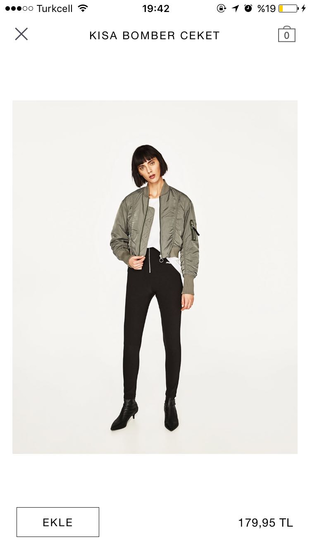 Zara Yeni sezon bomber ceket