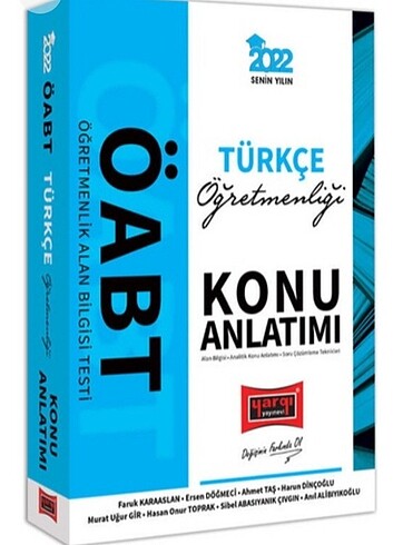 Türkçe Öğretmenliği ÖABT konu anlatımlı kitap yepyeni 