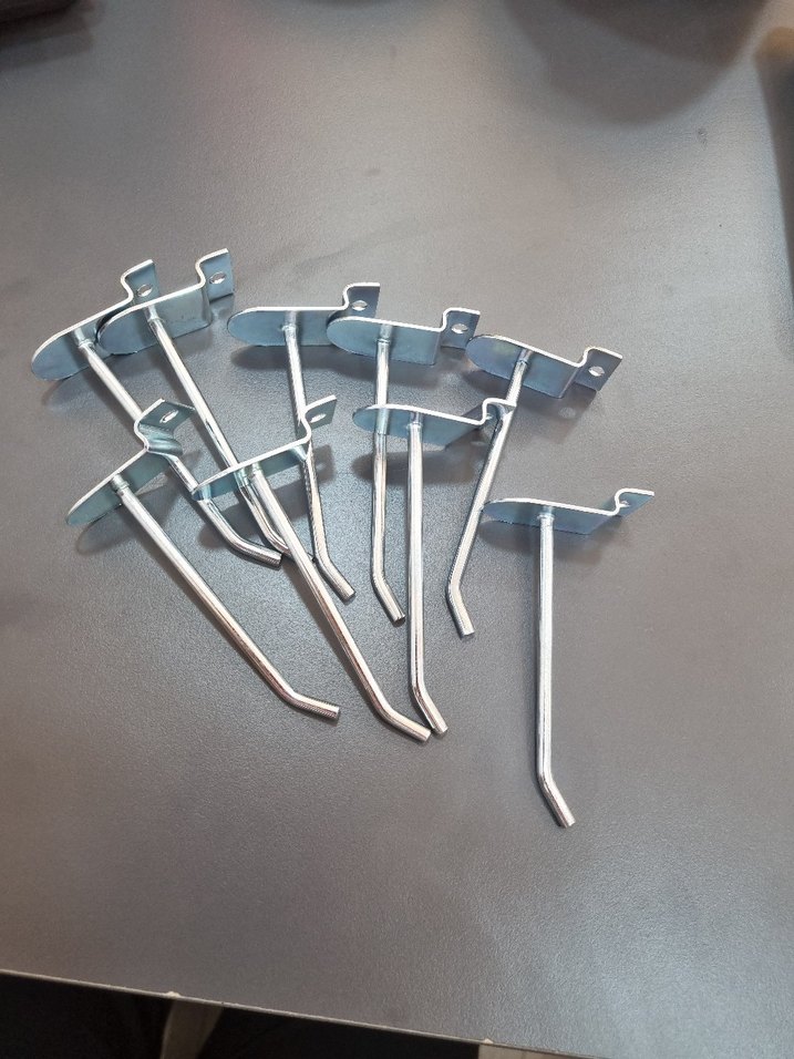 Gri Metal kanca 10 cm - Görsel 4