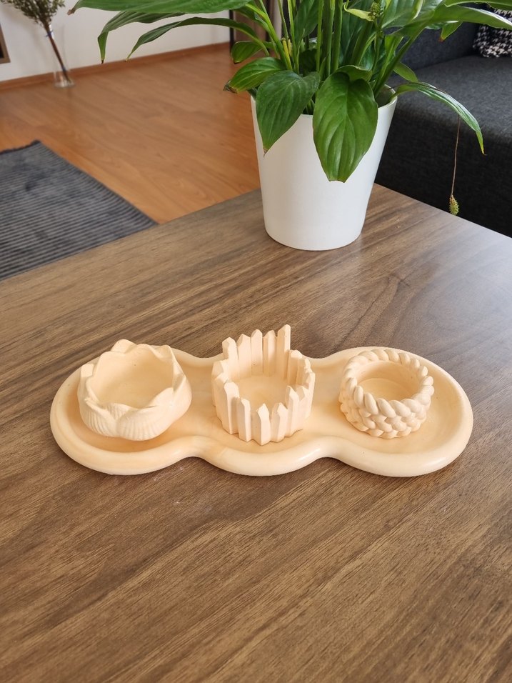 4 parça mumluk set - Görsel 2