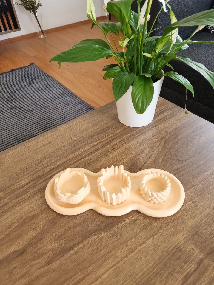 4 parça mumluk set - Görsel 3