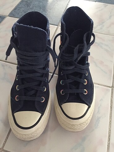 37 Beden lacivert Renk Orijinal converse