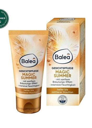 BALEA Magic Summer Bronzlaştırıcı Yüz Kremi 50 ml
