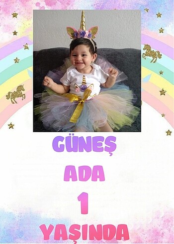 Güneş Ada 1 Yaşında