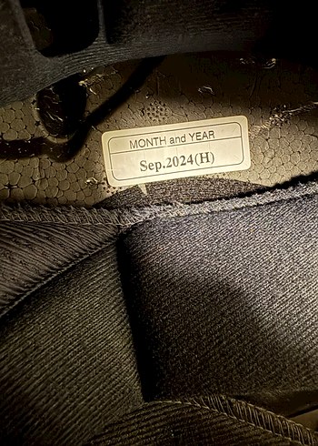 Siyah Kemerli Biker Motosiklet Kaskı - Görsel 5