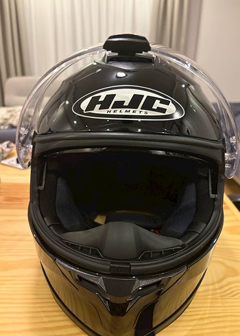 Siyah Kemerli Biker Motosiklet Kaskı - Görsel 2