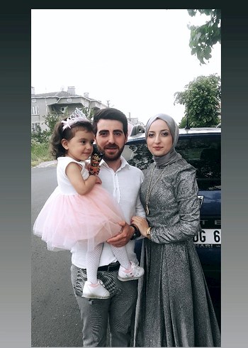 Gri Uzun Kadın Abiye Elbise - Görsel 4