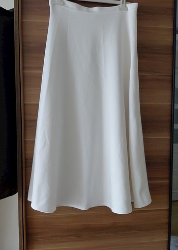 Beyaz Kadın Etek - Görsel 2