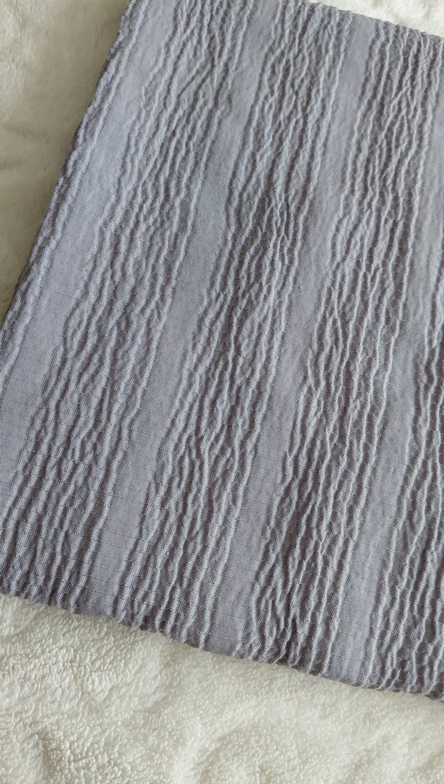 Gri pamuk Kadın Şal - Görsel 2