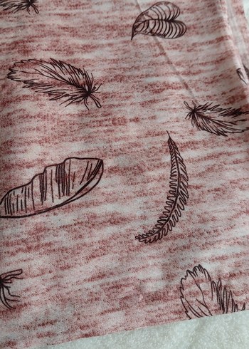 Bohem Tarzı Kahverengi Desenli Kadın Şal - Görsel 2