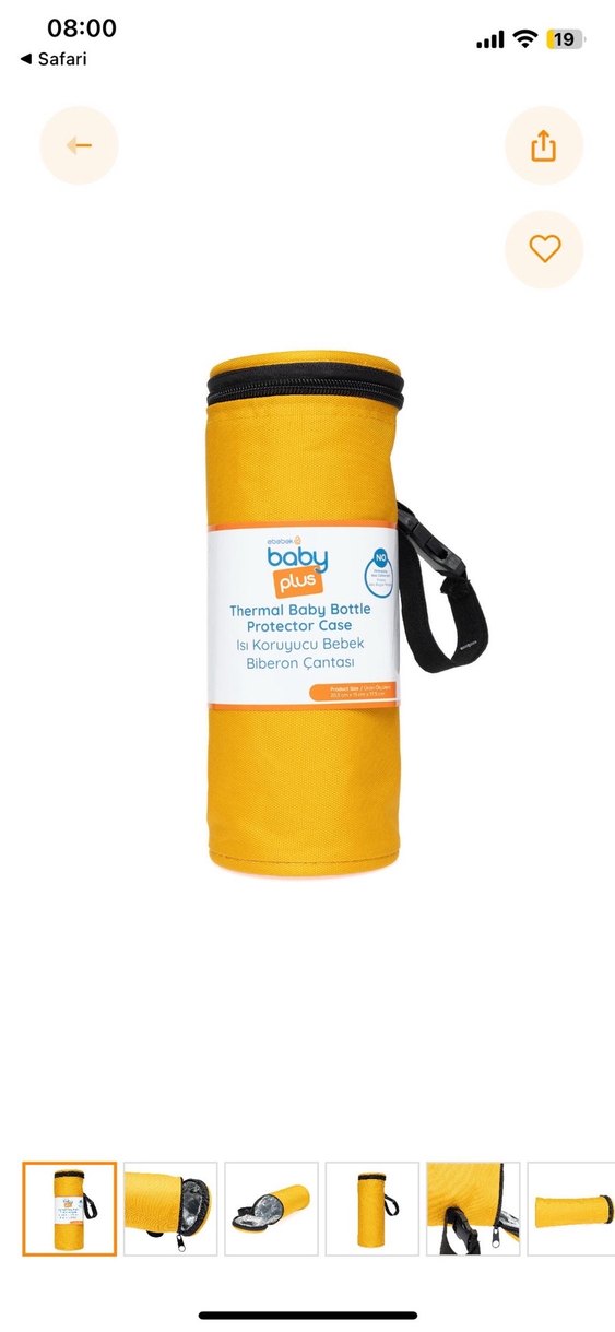 Isı Koruyucu Bebek Biberon Çantası - Görsel 2