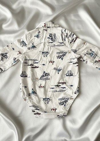 Carters Bebek Erkek Uzun Kollu gemili Body - Görsel 4