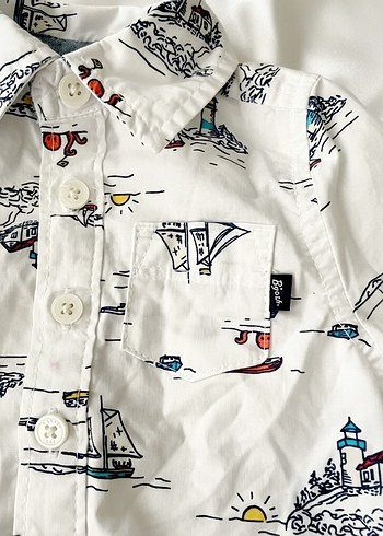 Carters Bebek Erkek Uzun Kollu gemili Body - Görsel 7