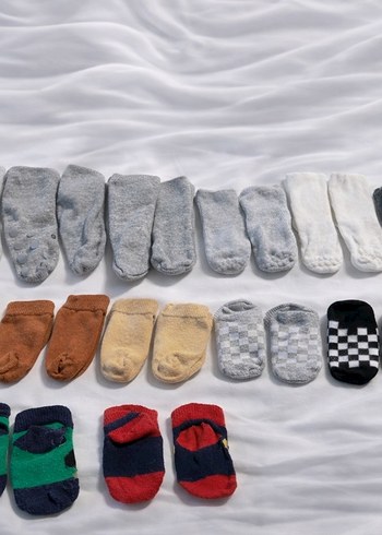 15 adet bebek çorabı toplu satış - Görsel 4