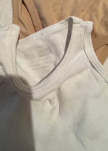 4 lü sıfır kol 3-6 ay bebek body - Görsel 6